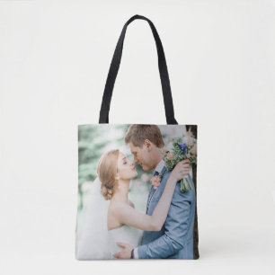 Add Your Own Custom Photo Double Sided Tote Bag