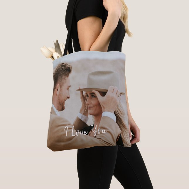 Add Your Own Custom Photo Tote Bag (Close Up)