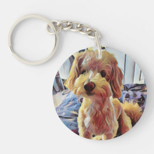 Add your own cute picture key ring