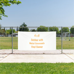 Add Your Own Design 4' x 8' Banner