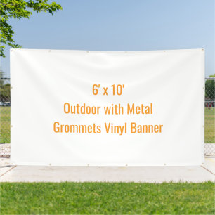 Add Your Own Design 6' x 10' Banner