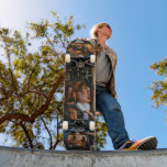 Add Your Own DIY 3 Photo Collage Custom Skateboard<br><div class="desc">Add Your Own DIY 3 Photo Collage Custom Skateboard features your three of your favourite photos. PHOTO TIP: centre your photos prior to uploading to Zazzle. Give a custom made gift,  personalised skateboard to your favourite skateboarder for Christmas,  birthday or your BFF.  Designed by ©Evco Studio www.zazzle.com/store/evcostudio</div>