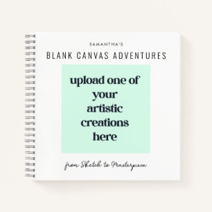 Add Your Own Drawings Artwork Artist Sketch Notebook