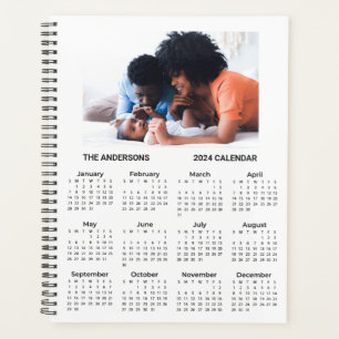 Add Your Own Family Photo 2024 Calendar   Planner