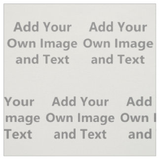 Add Your Own Image And Text Fabric