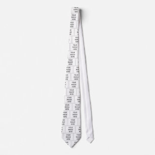 Add Your Own Image and Text Tie
