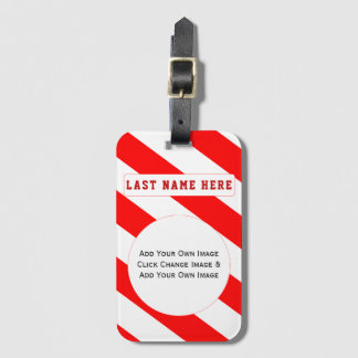 Add Your Own Image Luggage Tag (add your address)