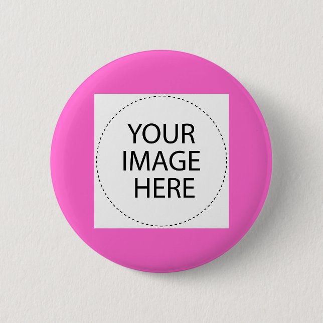 Add Your Own Image Or Text - Custo... - Customised 6 Cm Round Badge (Front)