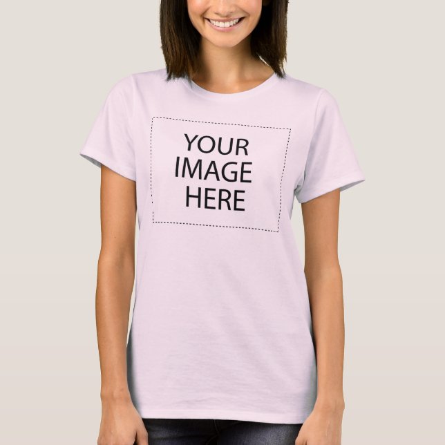 Add Your Own Image or Text Here T-Shirt (Front)
