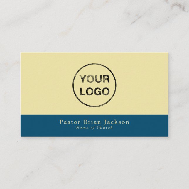 Add Your Own Logo, Christianity, Religious Business Card (Front)