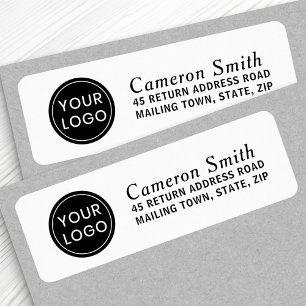 Add your own logo custom colour return address