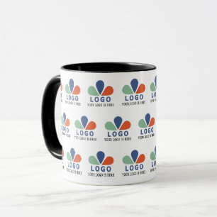 ADD YOUR OWN LOGO.  THROW PILLOW MUG