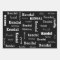 Add Your Own Name Black and White Custom