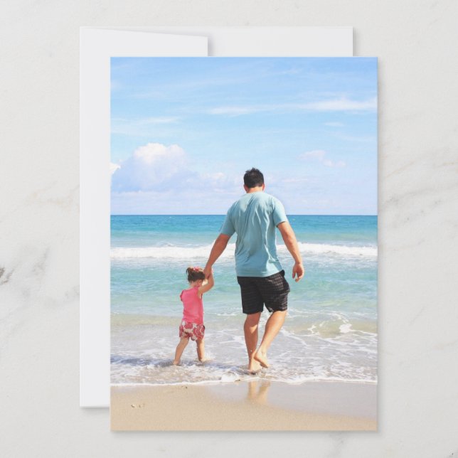 Add Your Own Photo and/or Text Invitation (Front)