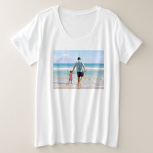 Add Your Own Photo and/or Text Plus Size T-Shirt