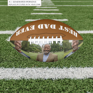 Add your own Photo Best Dad Football