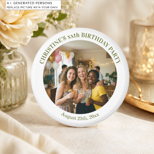 Add Your Own Photo Chic Birthday Party Favour Magnet