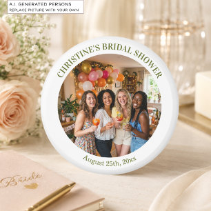Add Your Own Photo Chic Bridal Shower Favour Magnet
