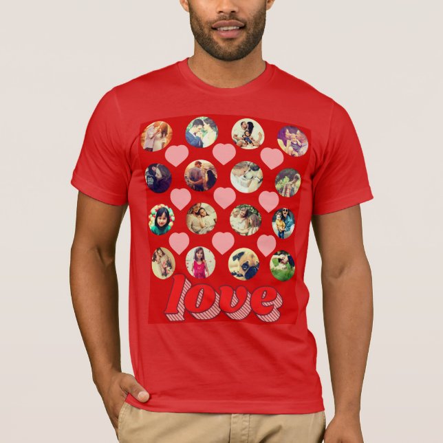 Add your own photo Custom pictures x16 T-Shirt (Front)