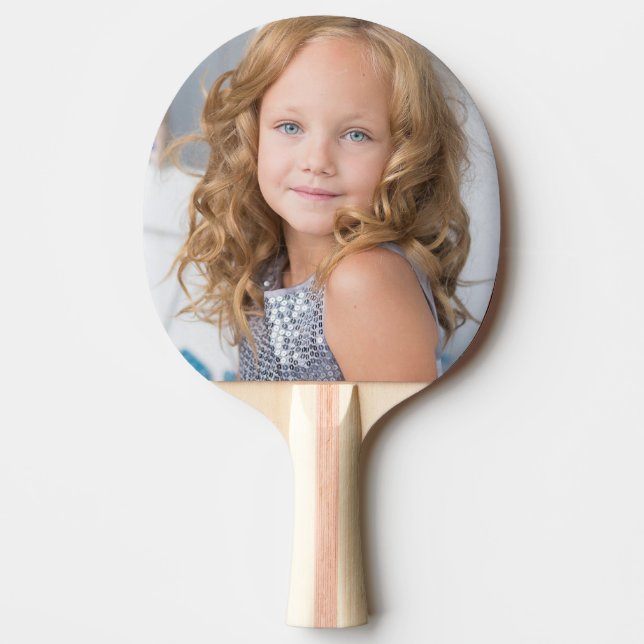Add Your Own Photo Custom  Ping Pong Paddle (Front)