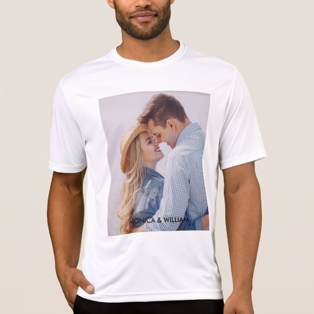Add Your Own Photo Custom T-Shirt (Front)