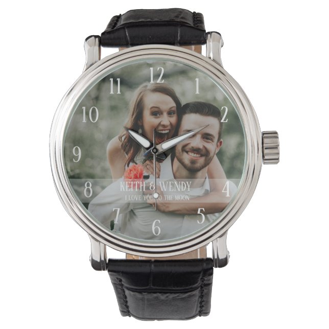 Add Your Own Photo Custom Watch (Front)