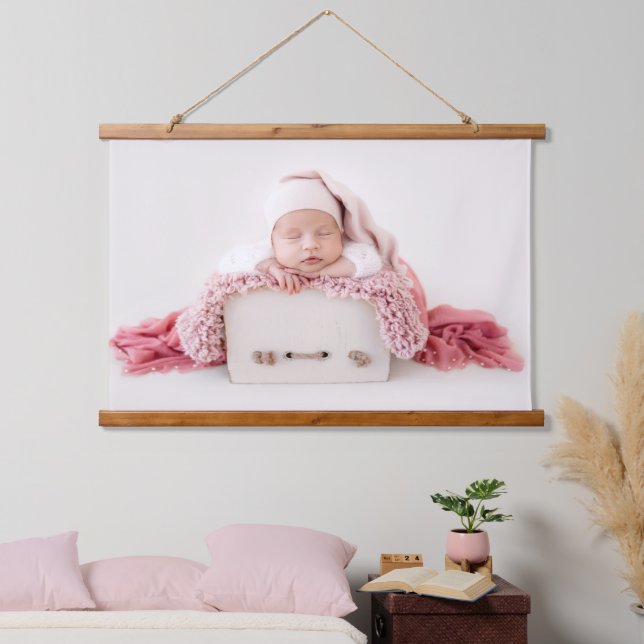 ADD YOUR OWN PHOTO DIY BABY Custom Picture Image Hanging Tapestry (Bedroom)