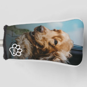 Add Your Own Photo Dog Pets Monogram Golf Head Cover