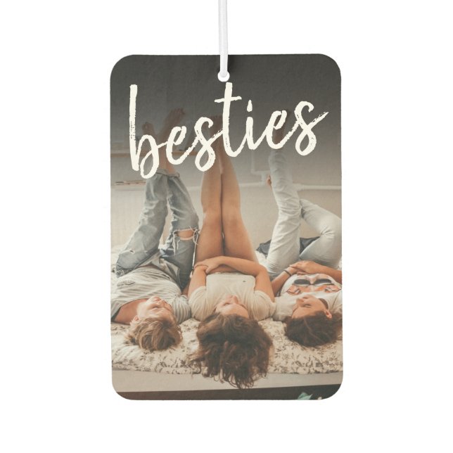 Add Your Own Photo Friends Car Air Freshener (Front)