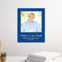 Add Your Own Photo In Memory Of 8x10 Foil Prints
