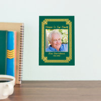 Add Your Own Photo In Memory Of Celtic 5x7