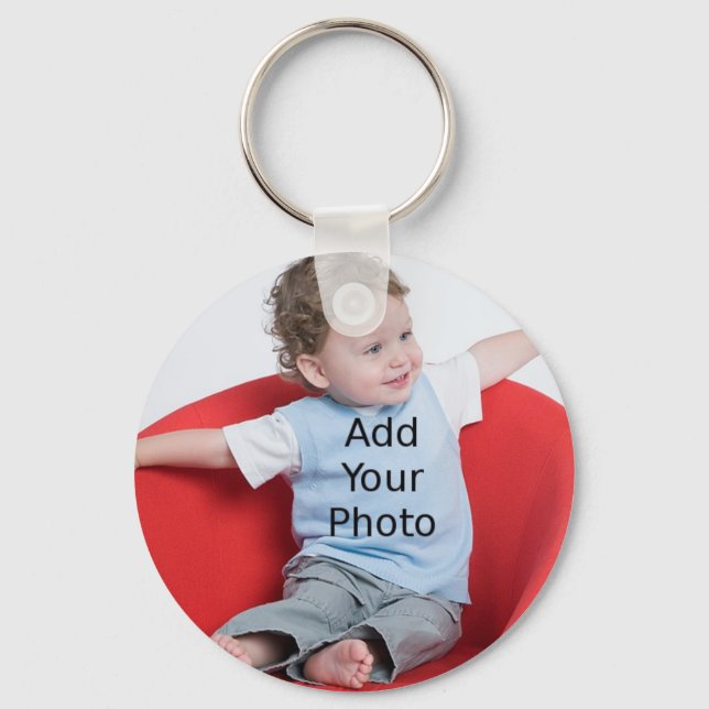 Add Your Own Photo Keychain (Front)
