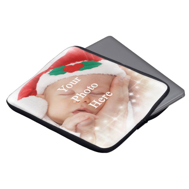 Add your own photo laptop sleeve (Front Top)