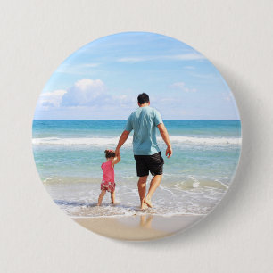 Add Your Own Photo or Text 7.5 Cm Round Badge