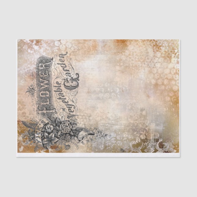 Add your own photo or words decoupage tissue paper (Front)