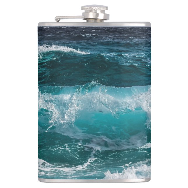 Add Your Own Photo Personalised Hip Flask (Front)