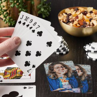 Add your Own Photo  Playing Cards