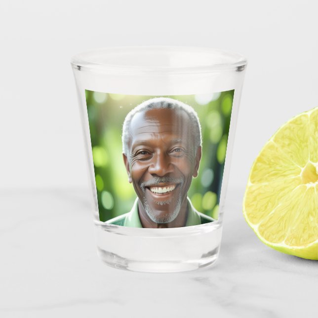 Add your own Photo Shot Glass (Front)