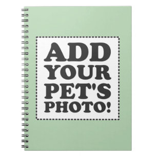 "Add Your Own Photo" Spiral Notebook