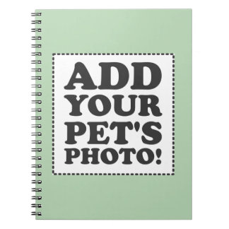 "Add Your Own Photo" Spiral Notebook