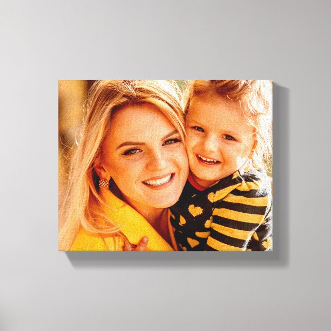Add Your Own Photo | Template  Canvas Print (Front)