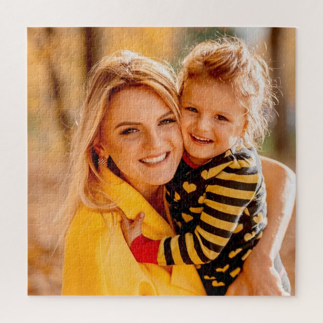 Add Your Own Photo | Template Jigsaw Puzzle (Vertical)