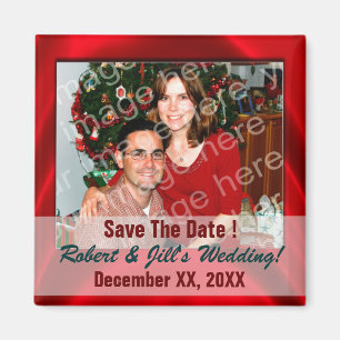 Add Your Own Photo To Save The Date Magnets