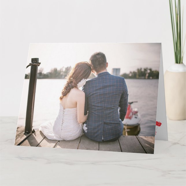 Add Your Own Photo Valentine's Day Card (Front)