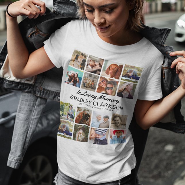 Add Your Own Photos & Personalised Text T-Shirt (Creator Uploaded)