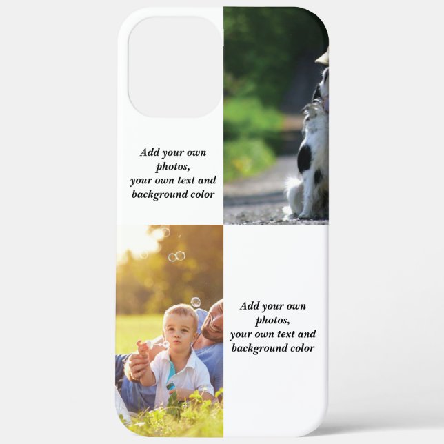 Add your own photos, text and  background throw pi Case-Mate iPhone case (Back)