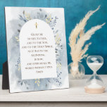 add your own prayer watercolor floral plaque<br><div class="desc">Catholic prayer plaque</div>