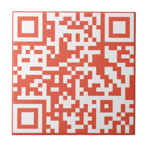Add your own QR Code text Scan Minimal Simple Tile