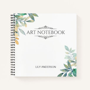 Add Your Own Subject and Name with 2025 Calendar Notebook