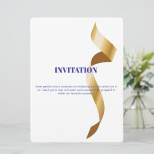 Add Your Own Text 6.5" x 8.75" Acrylic Invitation